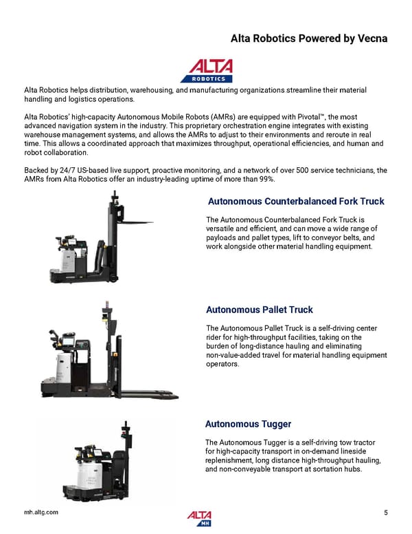 Alta Full Line Product Catalog: New England - Page 7