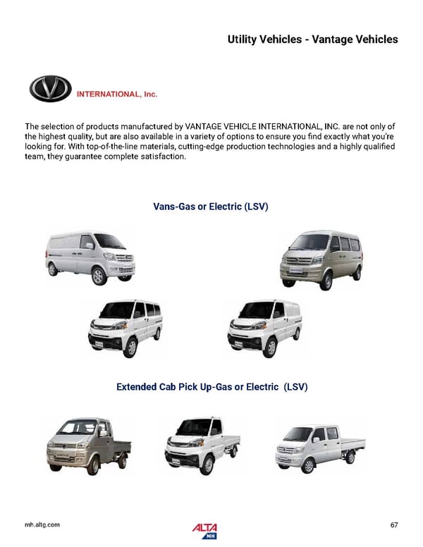 Alta Full Line Product Catalog: New England - Page 69