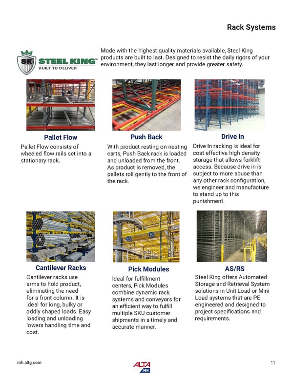 Alta MH Full Product Catalog New York - Page 13