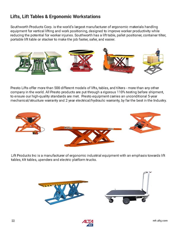 Alta MH Full Product Catalog New York - Page 24