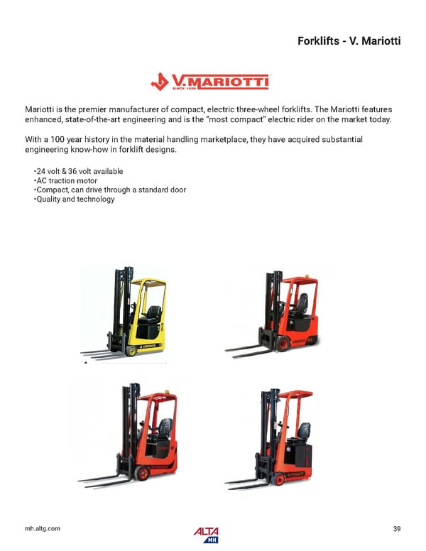 Alta MH Full Product Catalog New York - Page 41