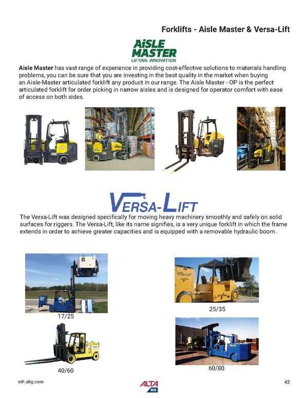 Alta MH Full Product Catalog New York - Page 45