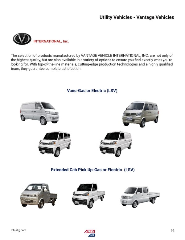 Alta MH Full Product Catalog New York - Page 67