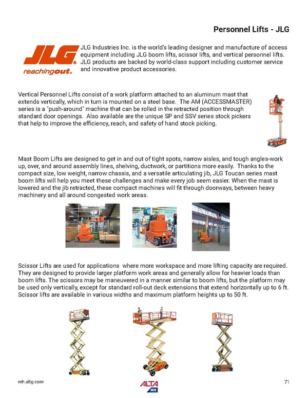 Alta MH Full Product Catalog New York - Page 73