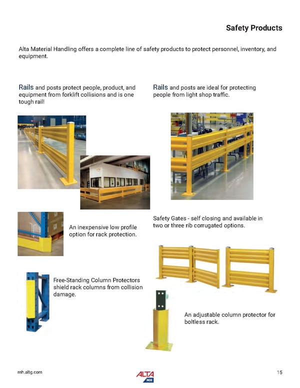 Alta Material Handling Full Line Product Catalog: Midwest - Page 17