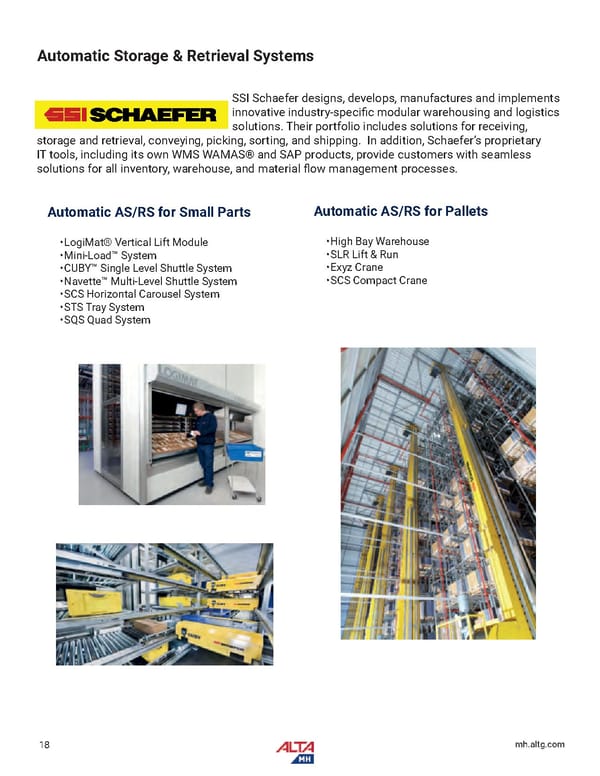Alta Material Handling Full Line Product Catalog: Midwest - Page 20