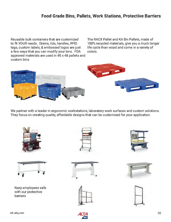 Alta Material Handling Full Line Product Catalog: Midwest - Page 27