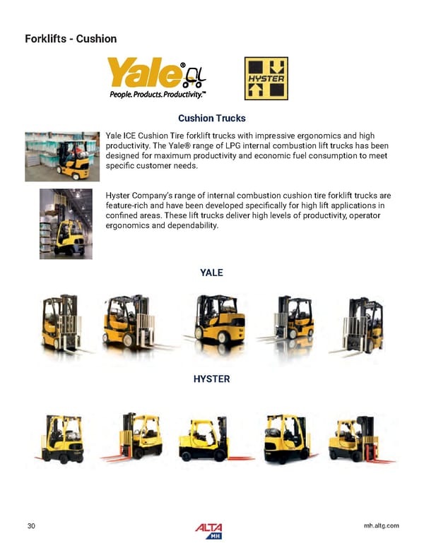 Alta Material Handling Full Line Product Catalog: Midwest - Page 32
