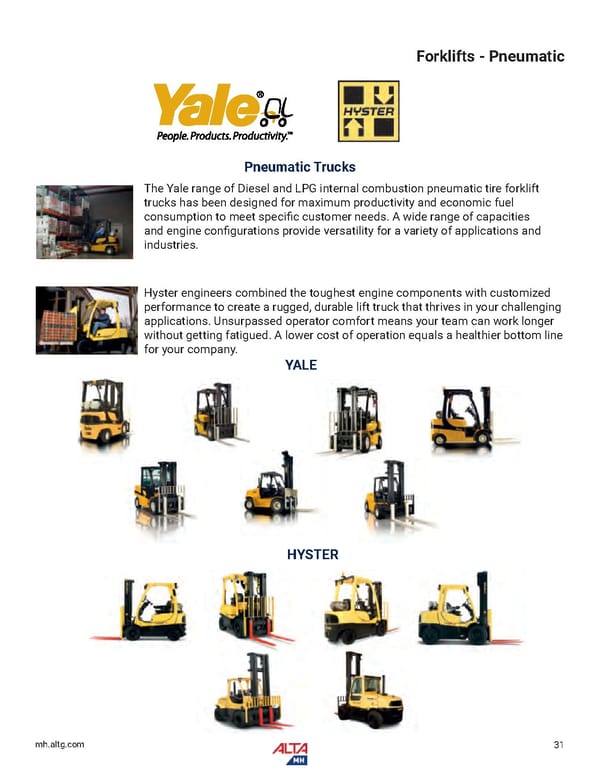 Alta Material Handling Full Line Product Catalog: Midwest - Page 33