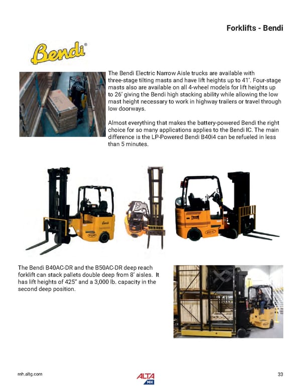 Alta Material Handling Full Line Product Catalog: Midwest - Page 35