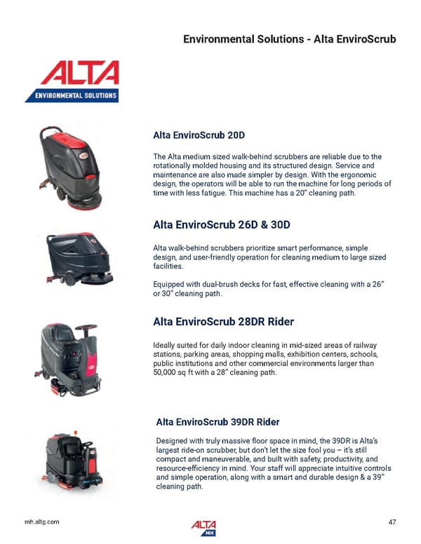 Alta Material Handling Full Line Product Catalog: Midwest - Page 49
