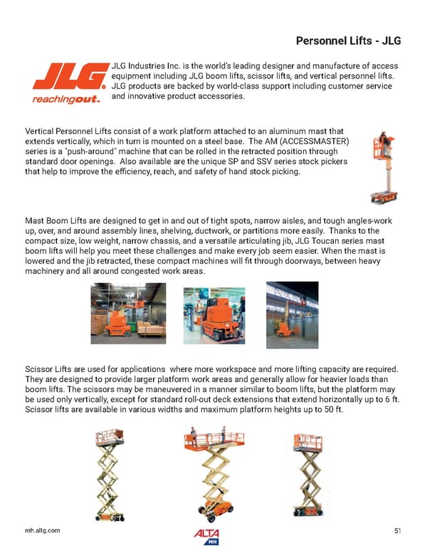 Alta Material Handling Full Line Product Catalog: Midwest - Page 53