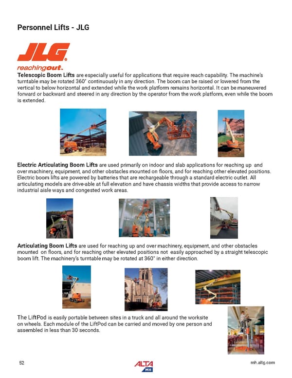 Alta Material Handling Full Line Product Catalog: Midwest - Page 54