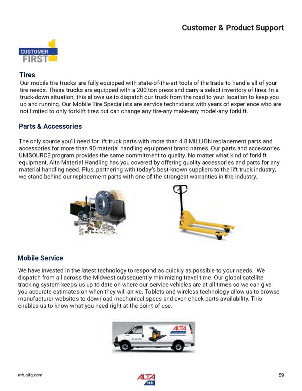 Alta Material Handling Full Line Product Catalog: Midwest - Page 61