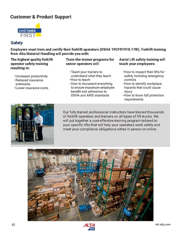 Alta Material Handling Full Line Product Catalog: Midwest - Page 64