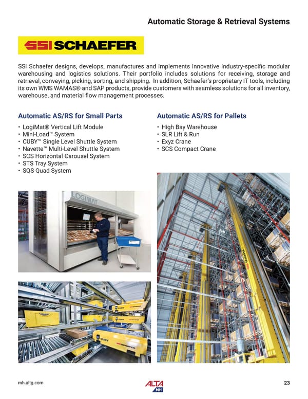 Alta Material Handling Midwest Product Catalog 2024 - Page 25