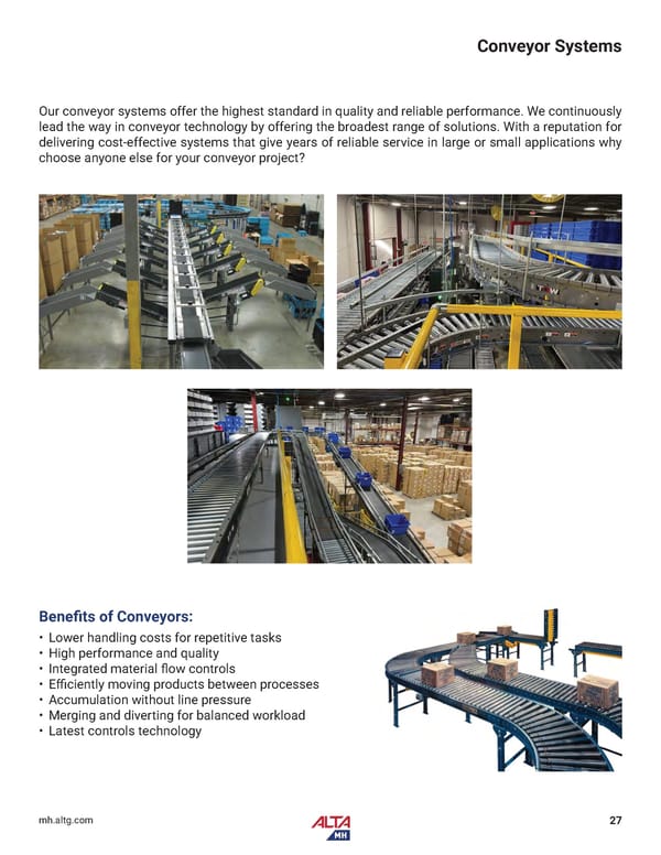 Alta Material Handling Midwest Product Catalog 2024 - Page 29
