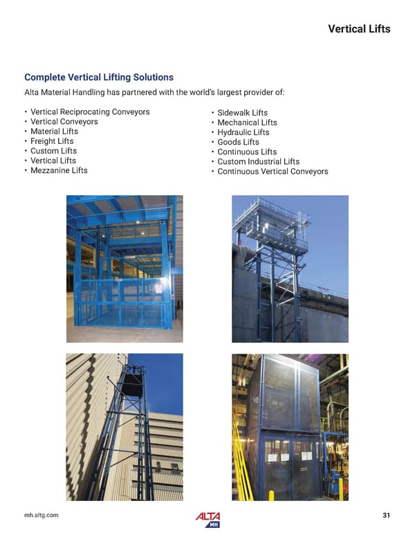 Alta Material Handling Midwest Product Catalog 2024 - Page 33