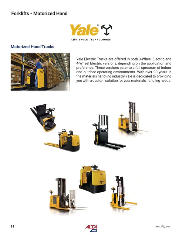 Alta Material Handling Midwest Product Catalog 2024 - Page 40
