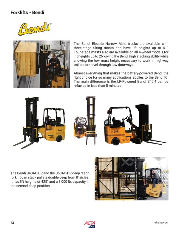 Alta Material Handling Midwest Product Catalog 2024 - Page 44