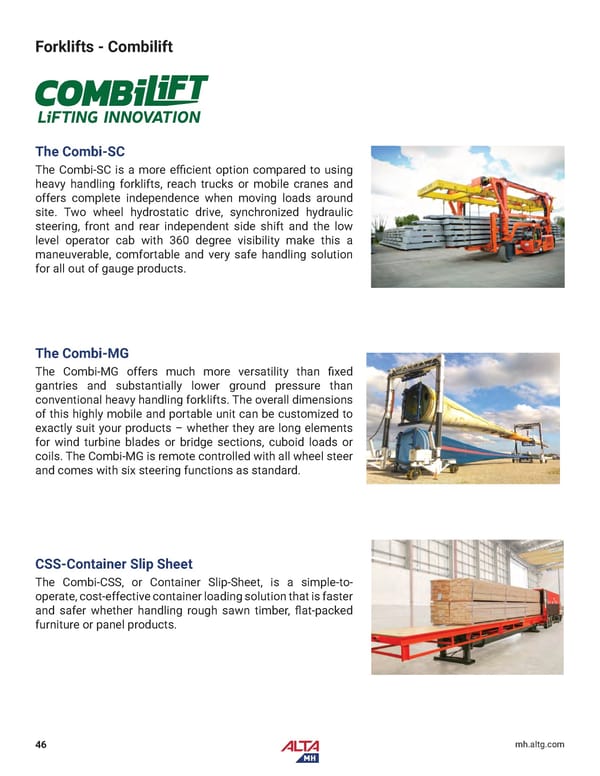 Alta Material Handling Midwest Product Catalog 2024 - Page 48