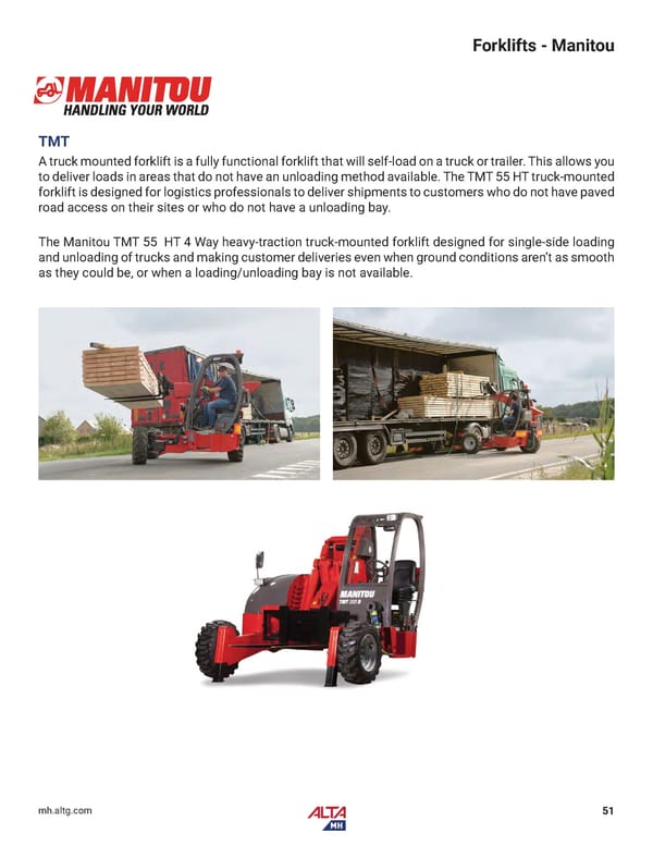 Alta Material Handling Midwest Product Catalog 2024 - Page 53