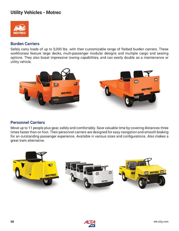 Alta Material Handling Midwest Product Catalog 2024 - Page 60