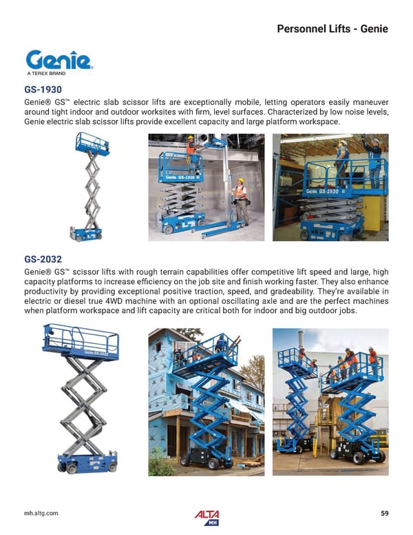 Alta Material Handling Midwest Product Catalog 2024 - Page 61