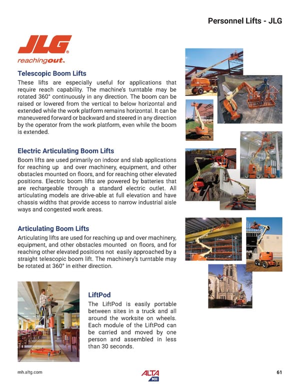 Alta Material Handling Midwest Product Catalog 2024 - Page 63