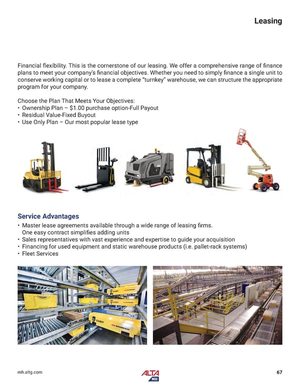 Alta Material Handling Midwest Product Catalog 2024 - Page 69