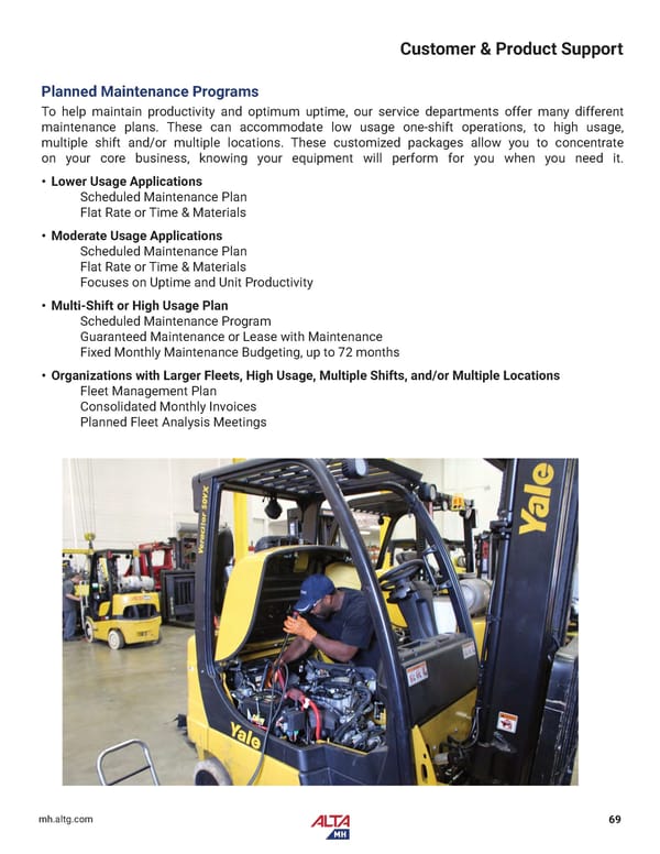 Alta Material Handling Midwest Product Catalog 2024 - Page 71