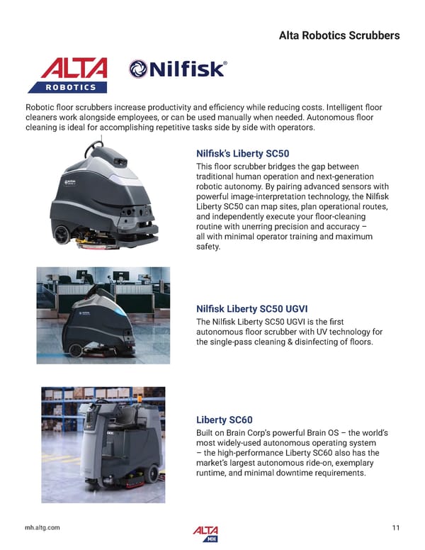 Alta Material Handling New England Product Catalog 2024 - Page 13