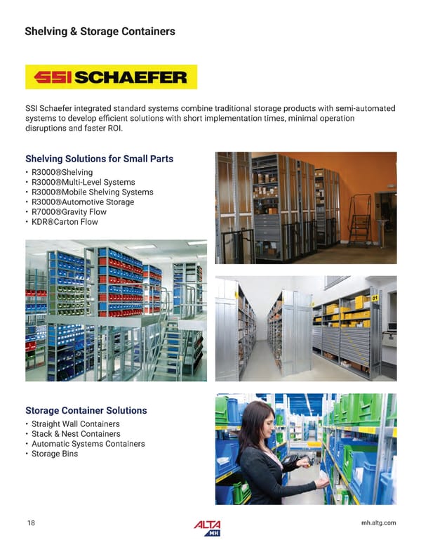 Alta Material Handling New England Product Catalog 2024 - Page 20