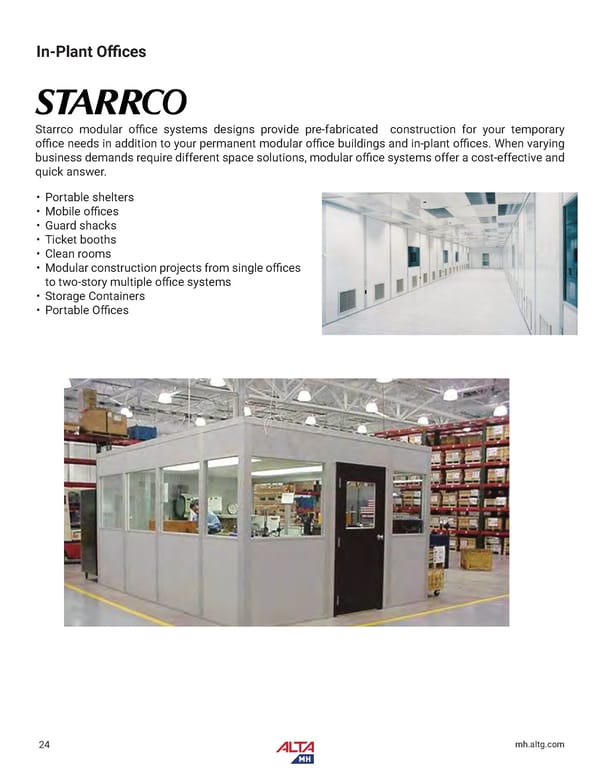 Alta Material Handling New England Product Catalog 2024 - Page 26