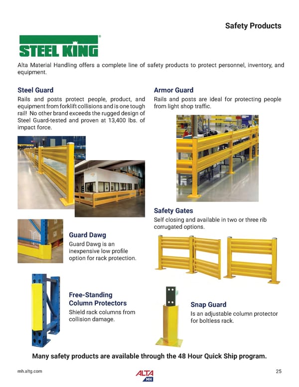 Alta Material Handling New England Product Catalog 2024 - Page 27