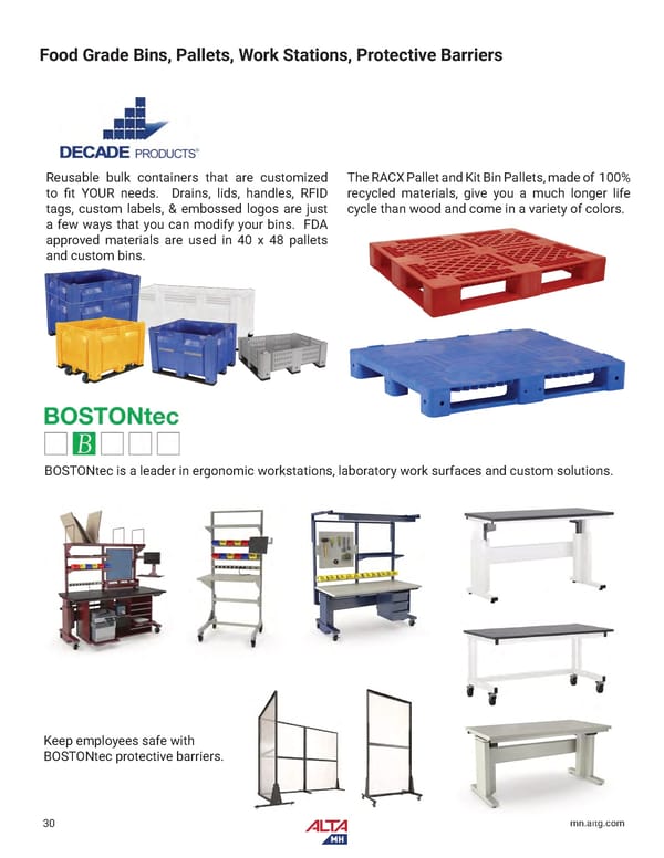 Alta Material Handling New England Product Catalog 2024 - Page 32