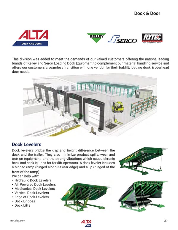 Alta Material Handling New England Product Catalog 2024 - Page 33