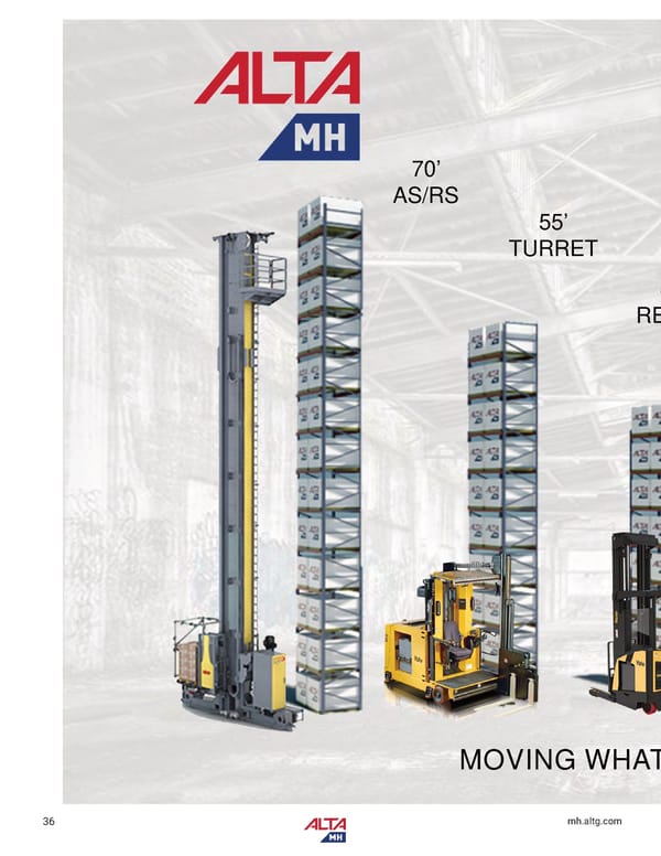 Alta Material Handling New England Product Catalog 2024 - Page 38
