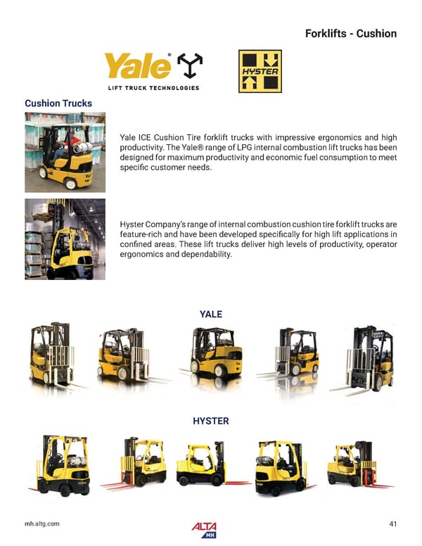 Alta Material Handling New England Product Catalog 2024 - Page 43