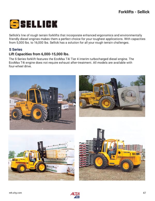 Alta Material Handling New England Product Catalog 2024 - Page 49
