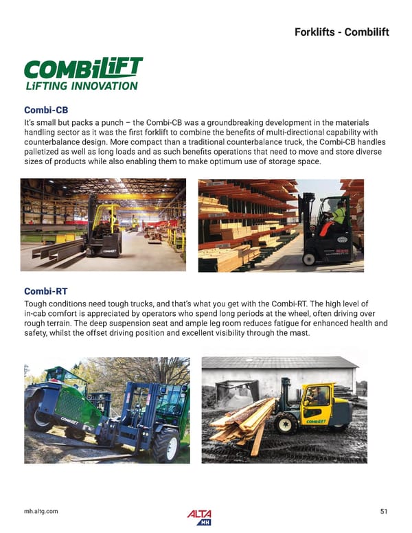 Alta Material Handling New England Product Catalog 2024 - Page 53