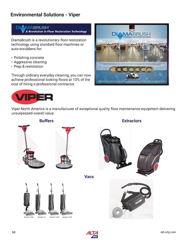 Alta Material Handling New England Product Catalog 2024 - Page 70