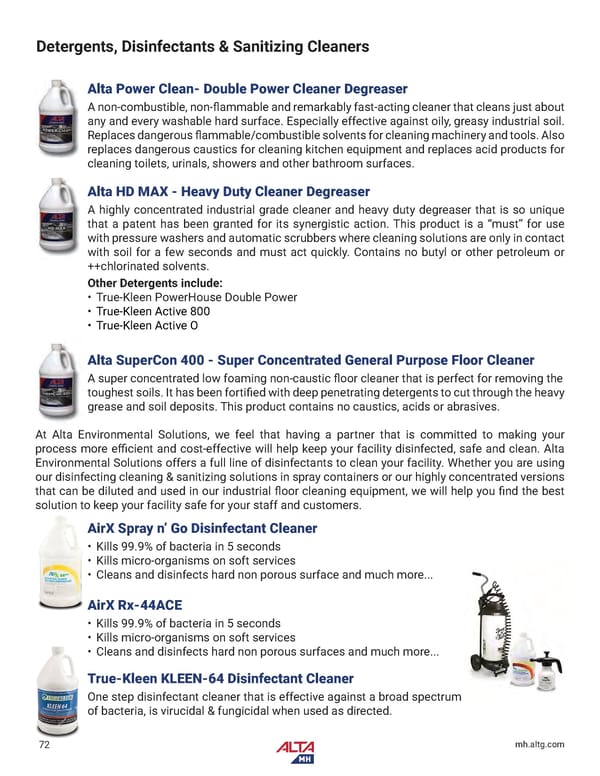 Alta Material Handling New England Product Catalog 2024 - Page 74