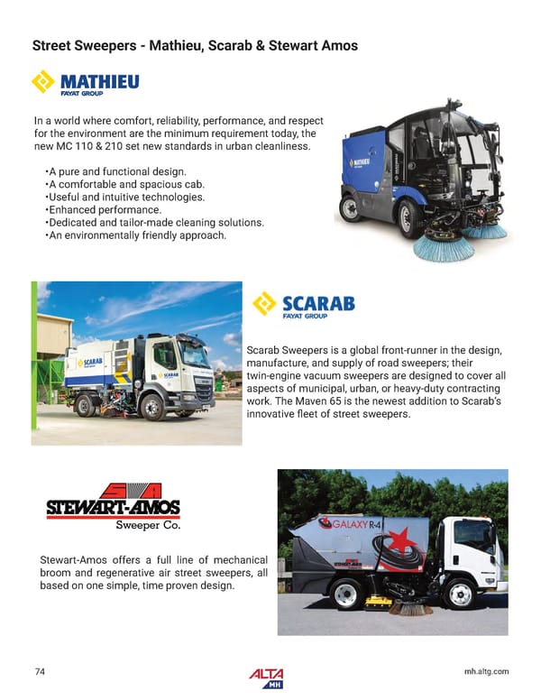 Alta Material Handling New England Product Catalog 2024 - Page 76