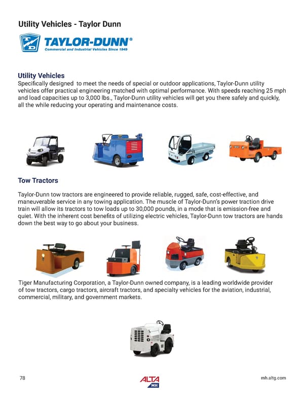 Alta Material Handling New England Product Catalog 2024 - Page 80