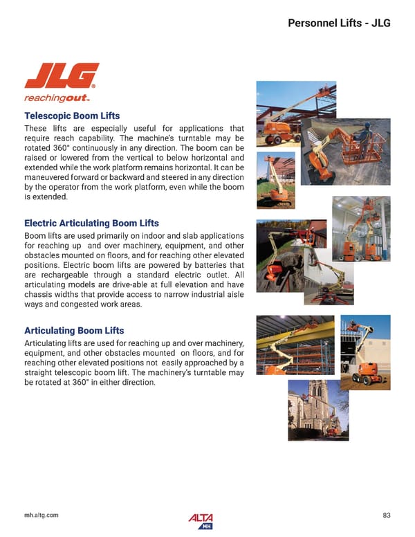 Alta Material Handling New England Product Catalog 2024 - Page 85