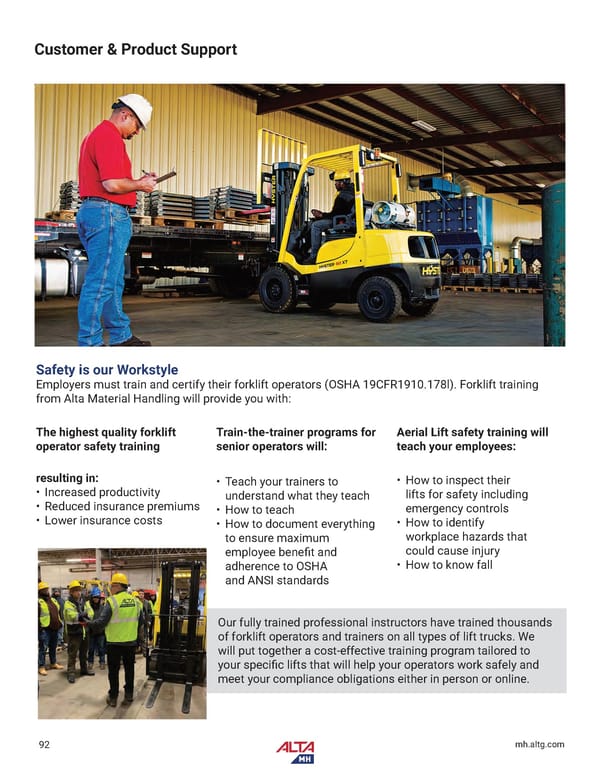 Alta Material Handling New England Product Catalog 2024 - Page 94