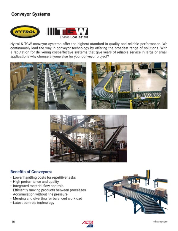 Alta Material Handling Catalog New York Metro 2024 - Page 18
