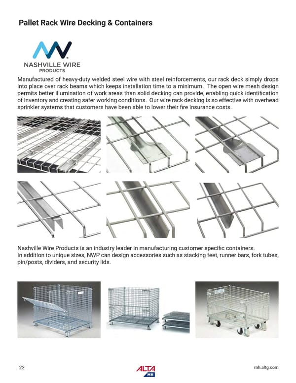 Alta Material Handling Catalog New York Metro 2024 - Page 24