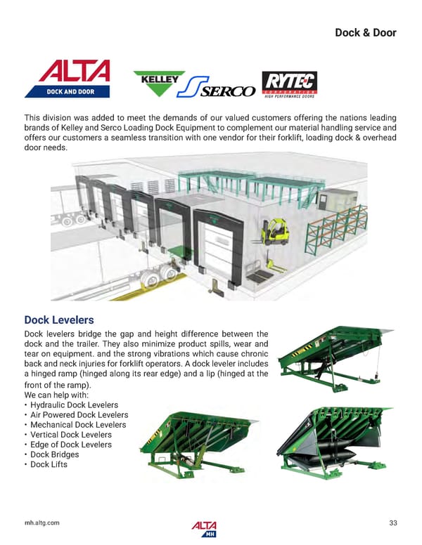 Alta Material Handling Catalog New York Metro 2024 - Page 35